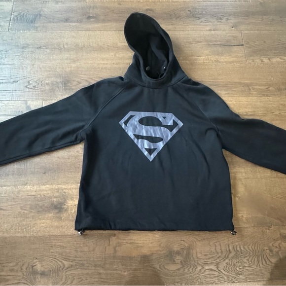 Other - Black Superman Logo Hoodie
